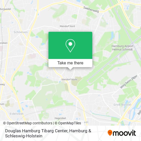 Douglas Hamburg Tibarg Center map