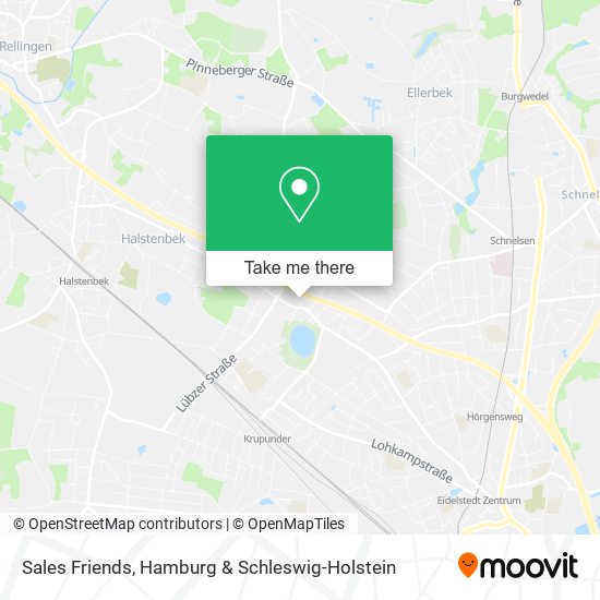 Sales Friends map