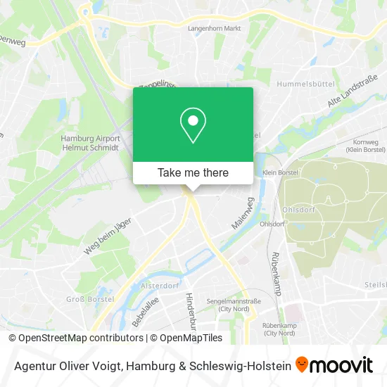 Карта Agentur Oliver Voigt