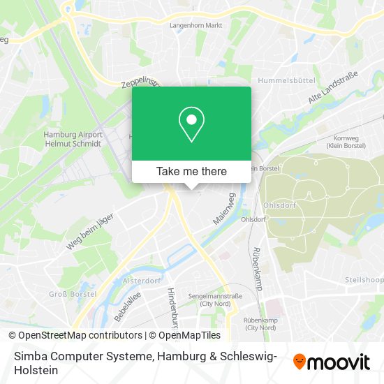 Simba Computer Systeme map