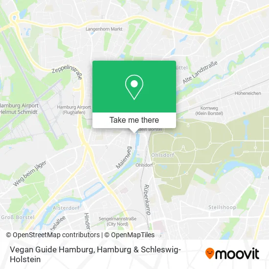 Карта Vegan Guide Hamburg