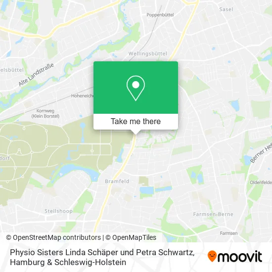 Карта Physio Sisters Linda Schäper und Petra Schwartz