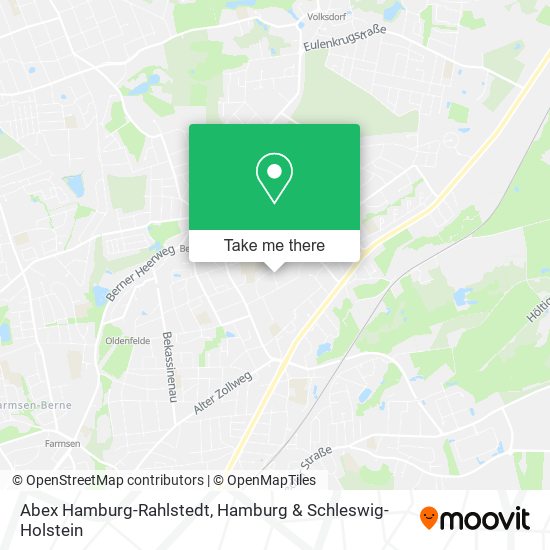 Abex Hamburg-Rahlstedt map