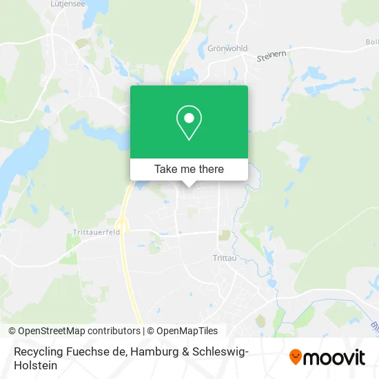 Карта Recycling Fuechse de