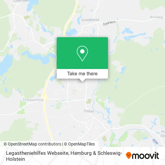 Карта Legastheniehilfes Webseite