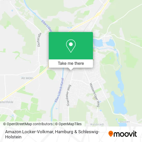 Карта Amazon Locker-Volkmar