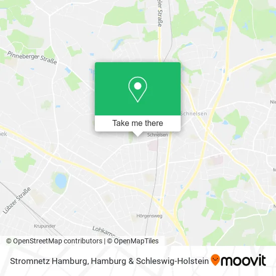Карта Stromnetz Hamburg