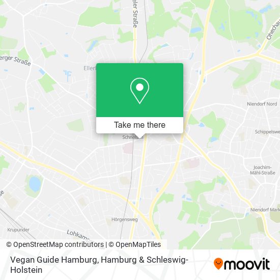 Vegan Guide Hamburg map