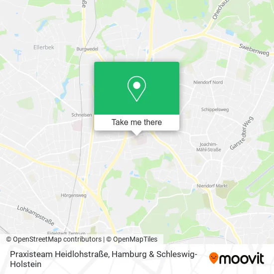 Карта Praxisteam Heidlohstraße