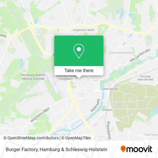 Карта Burger Factory