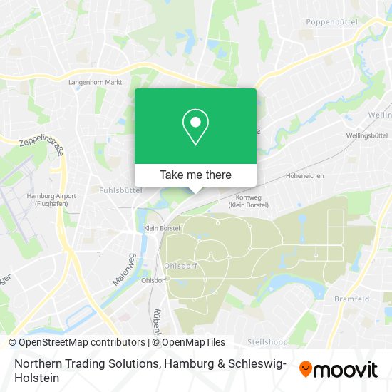 Northern Trading Solutions map