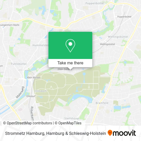 Карта Stromnetz Hamburg