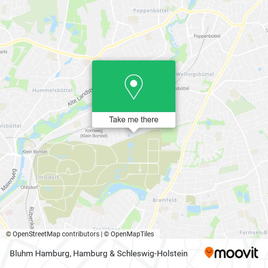 Bluhm Hamburg map