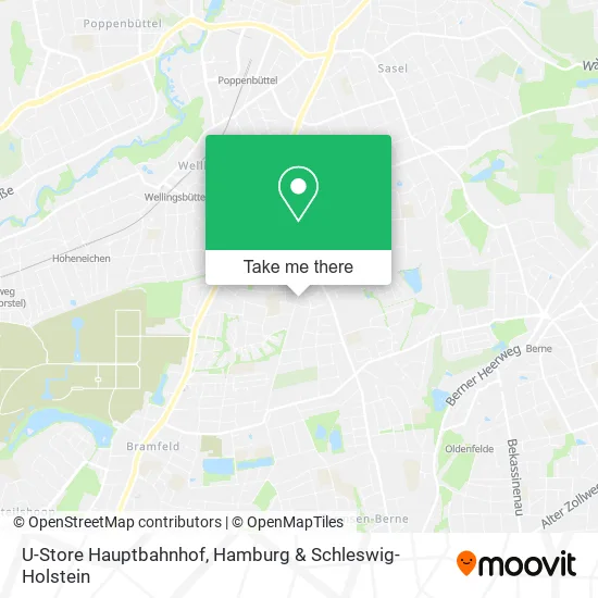 Карта U-Store Hauptbahnhof