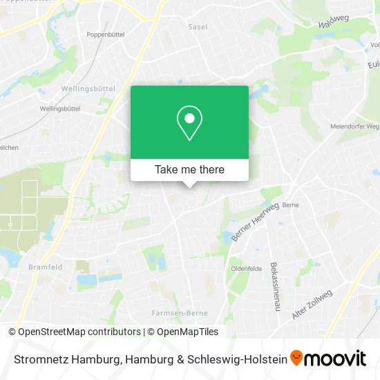 Карта Stromnetz Hamburg