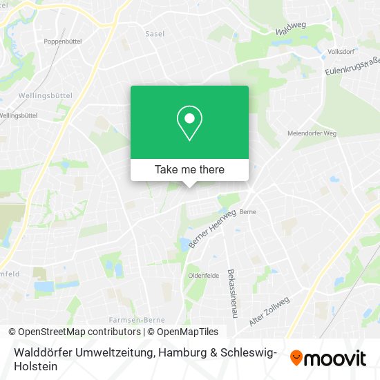 Walddörfer Umweltzeitung map