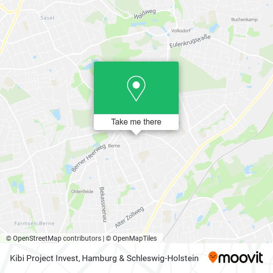 Kibi Project Invest map