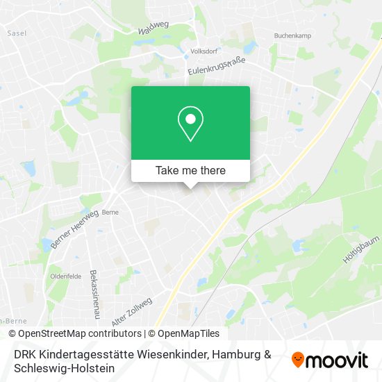 DRK Kindertagesstätte Wiesenkinder map