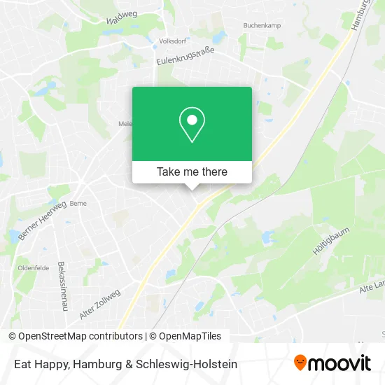 Карта Eat Happy