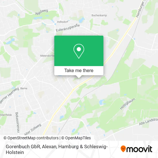 Карта Gorenbuch GbR, Alexan