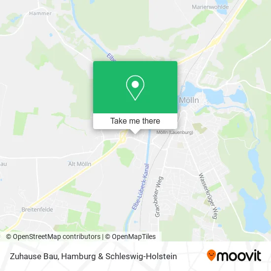 Карта Zuhause Bau
