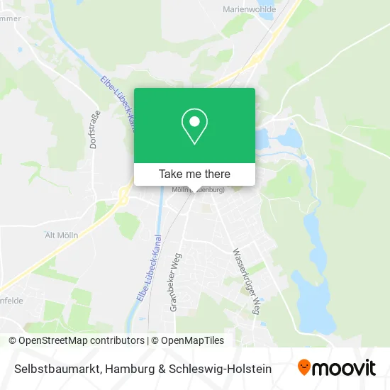 Карта Selbstbaumarkt
