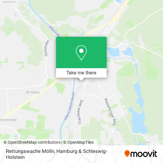 Карта Rettungswache Mölln