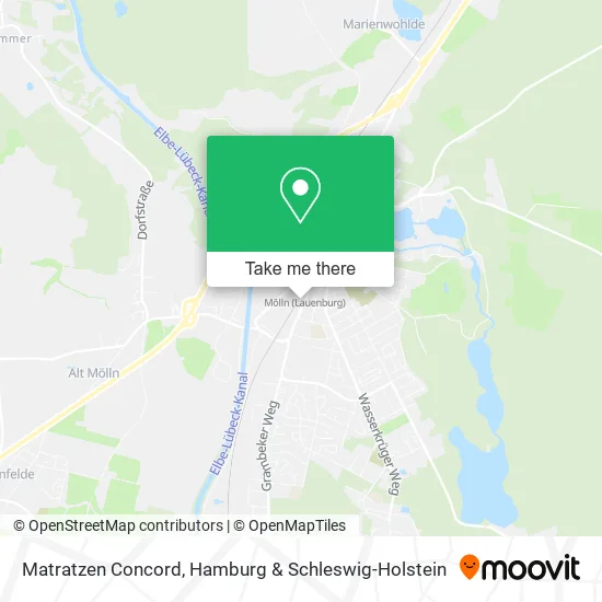 Карта Matratzen Concord