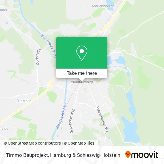 Карта Timmo Bauprojekt