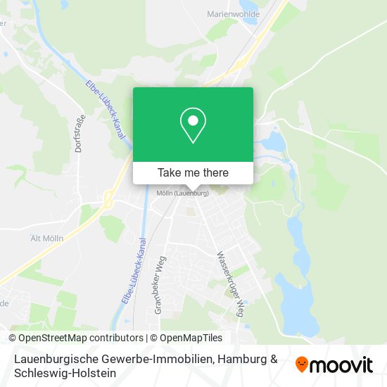 Lauenburgische Gewerbe-Immobilien map