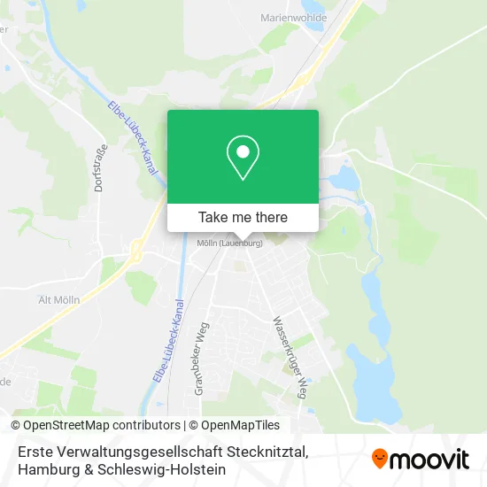 Карта Erste Verwaltungsgesellschaft Stecknitztal