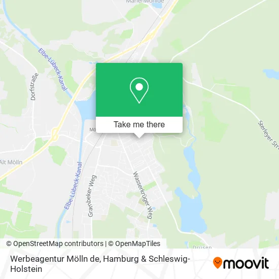 Карта Werbeagentur Mölln de