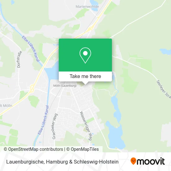 Карта Lauenburgische