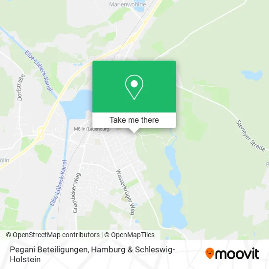 Карта Pegani Beteiligungen