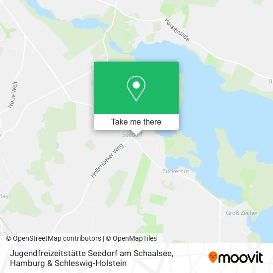 Карта Jugendfreizeitstätte Seedorf am Schaalsee