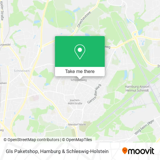 Карта Gls Paketshop