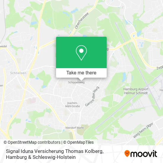 Карта Signal Iduna Versicherung Thomas Kolberg