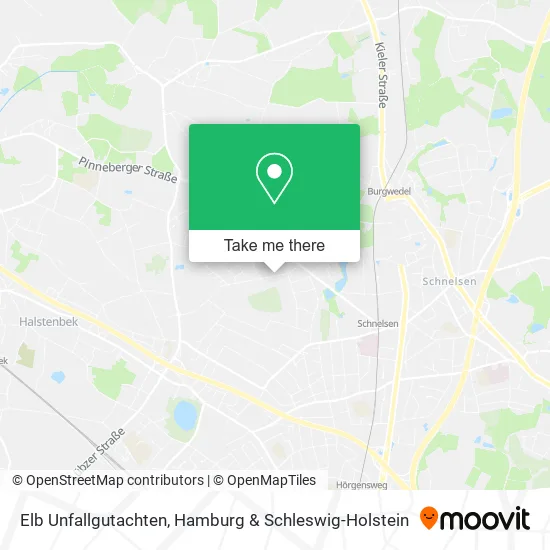 Карта Elb Unfallgutachten