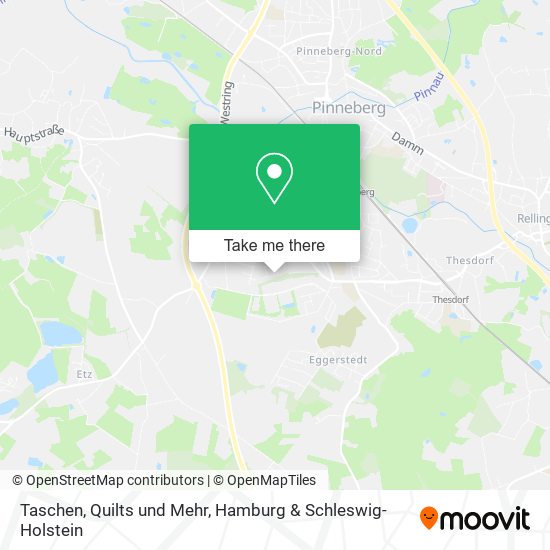 Taschen, Quilts und Mehr map