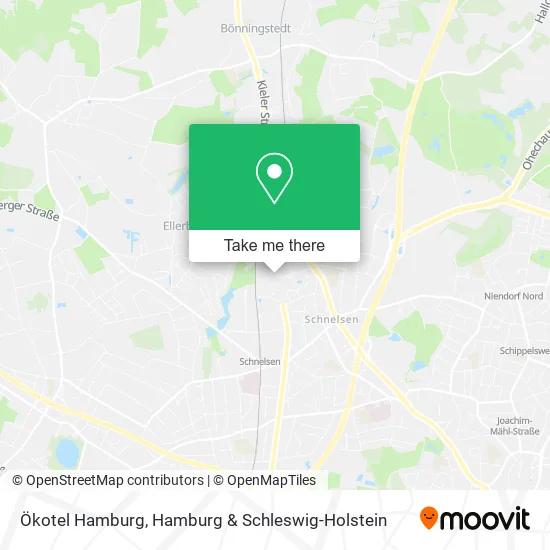 Карта Ökotel Hamburg