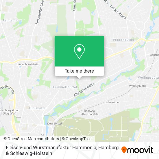 Fleisch- und Wurstmanufaktur Hammonia map