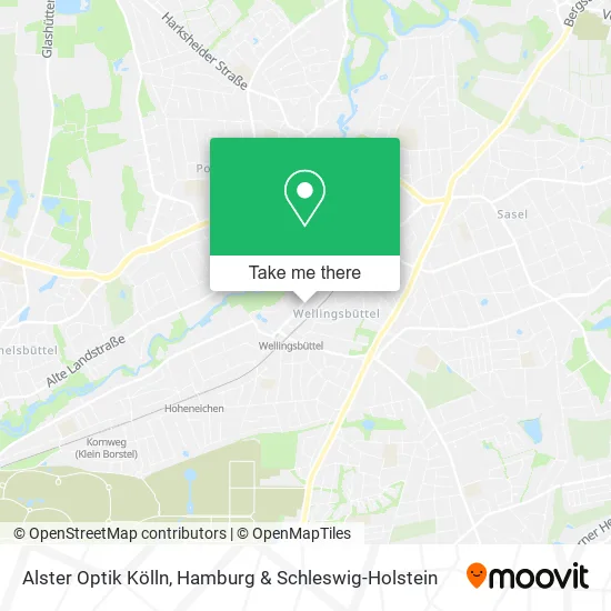 Карта Alster Optik Kölln