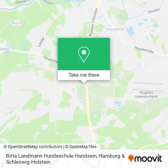 Карта Birte Landmann Hundeschule Hundsein