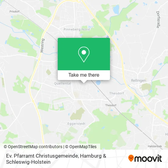 Карта Ev. Pfarramt Christusgemeinde