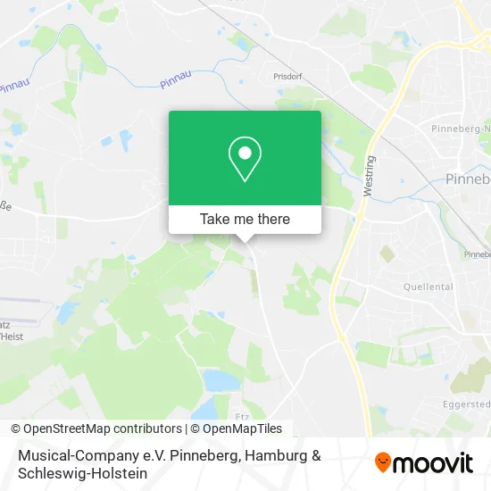 Карта Musical-Company e.V. Pinneberg