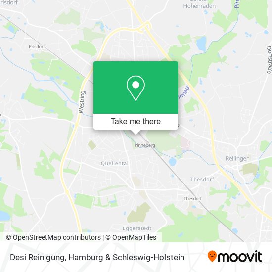 Desi Reinigung map