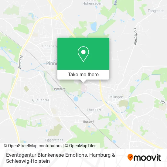 Карта Eventagentur Blankenese Emotions