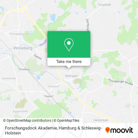 Forschungsdock Akademie map