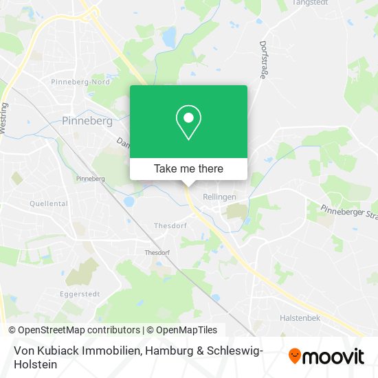 Von Kubiack Immobilien map