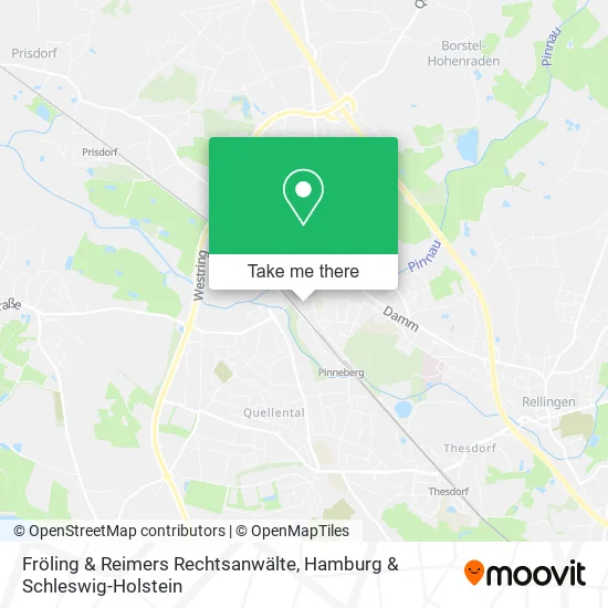 Карта Fröling & Reimers Rechtsanwälte